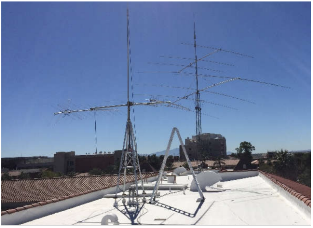 Antennas to be replaced by the Case Amateur Radio Club, Case Western Reserve University (CWRU)