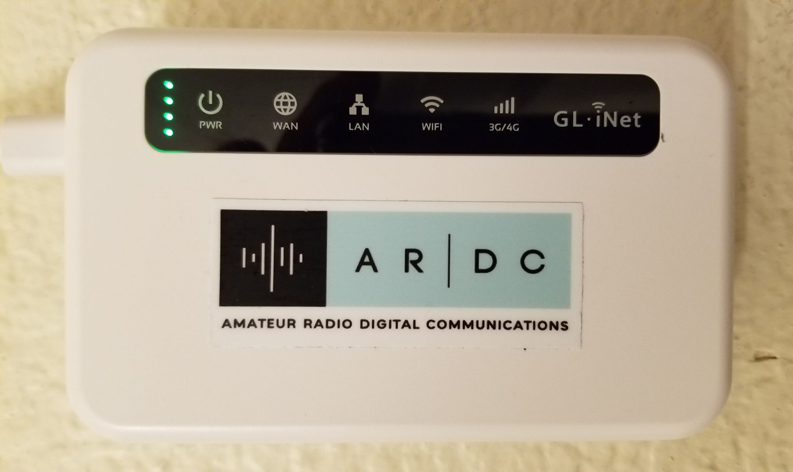 GL.iNet Router used for the Amateur Radio Digital Communications (ARDC) 44Net VPN