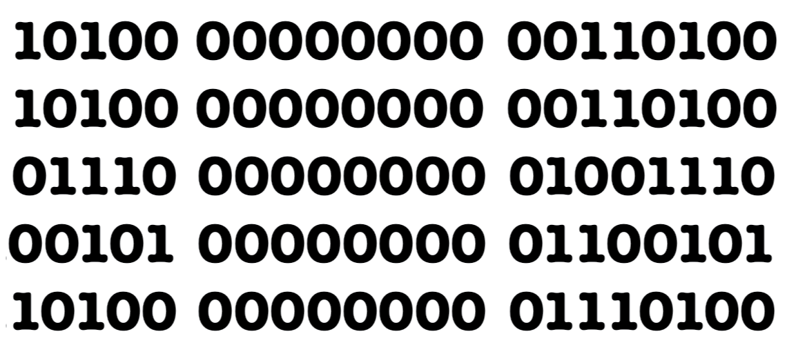 Rows of binary code, reflecting Amateur Radio Digital Communications' (ARDCs) management of 44Net