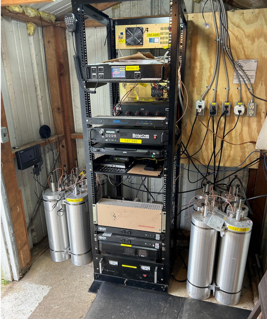 Repeater site infrastructure upgrades from the Milford Amateur Radio Club