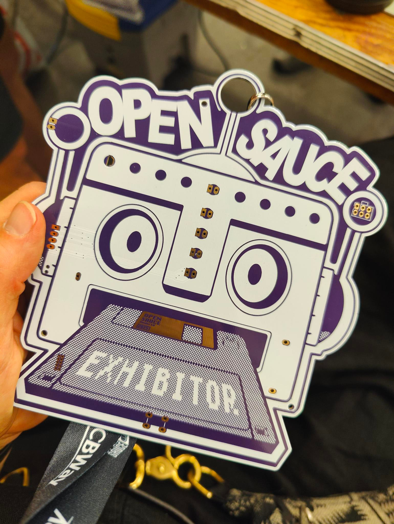 Open Sauce Live Exhibitor Badge